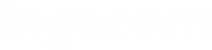 Ingecom white logo